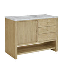James Martin Marigot 48" Single Bathroom Vanity, Sunwashed Oak