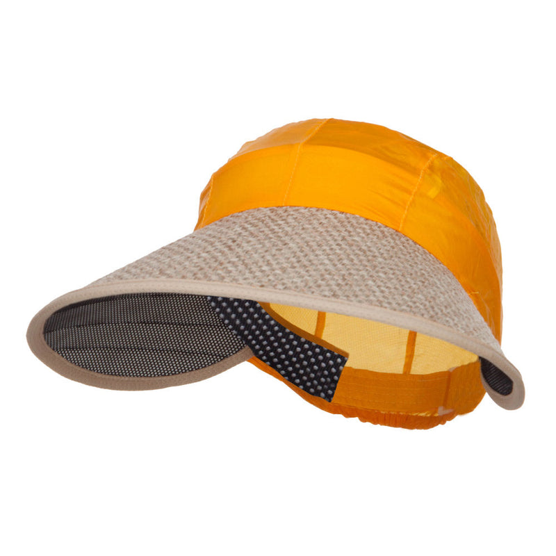 Hidden Lid Wrap Visor Cap
