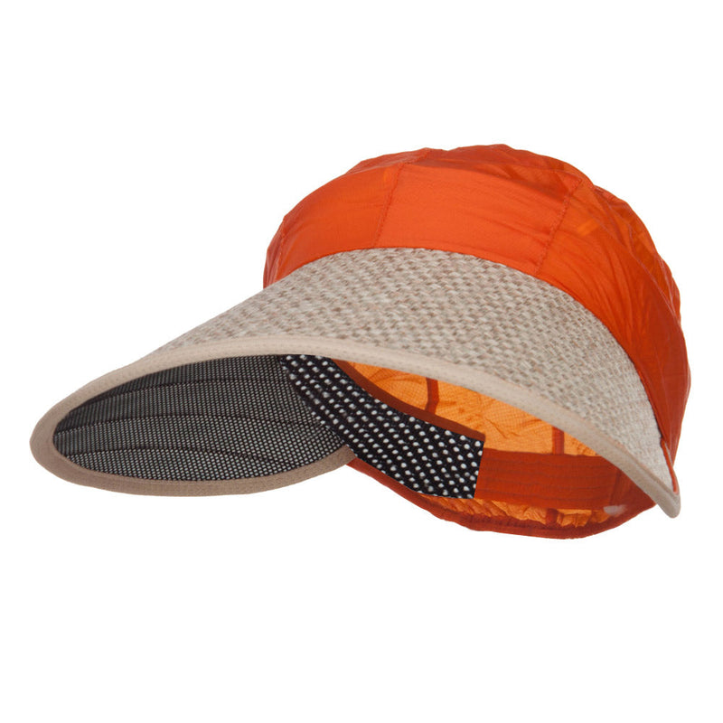 Hidden Lid Wrap Visor Cap