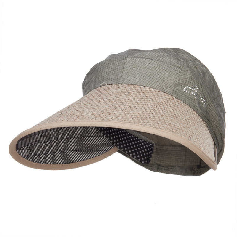 Hidden Lid Wrap Visor Cap