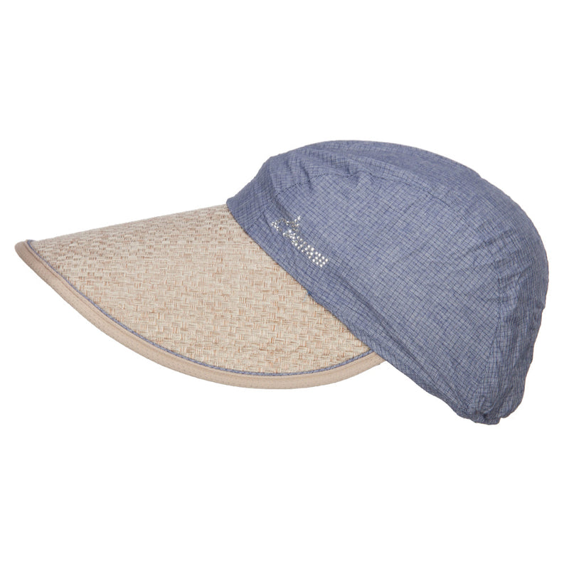 Hidden Lid Wrap Visor Cap
