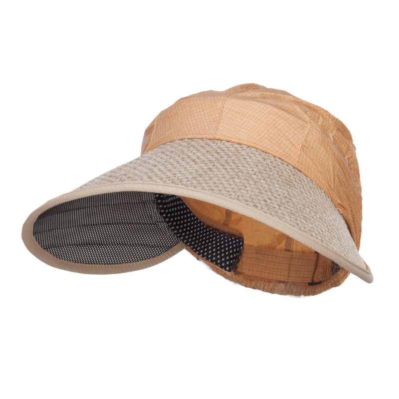 Hidden Lid Wrap Visor Cap