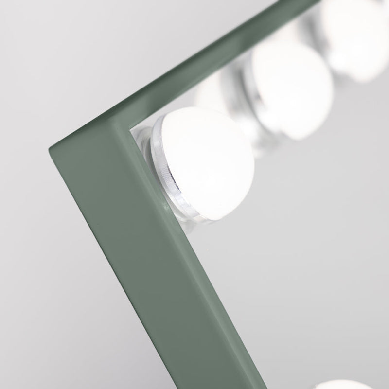 15 Led Light Bulb Vertical Hollywood Makeup Mirror - 18" X 21"