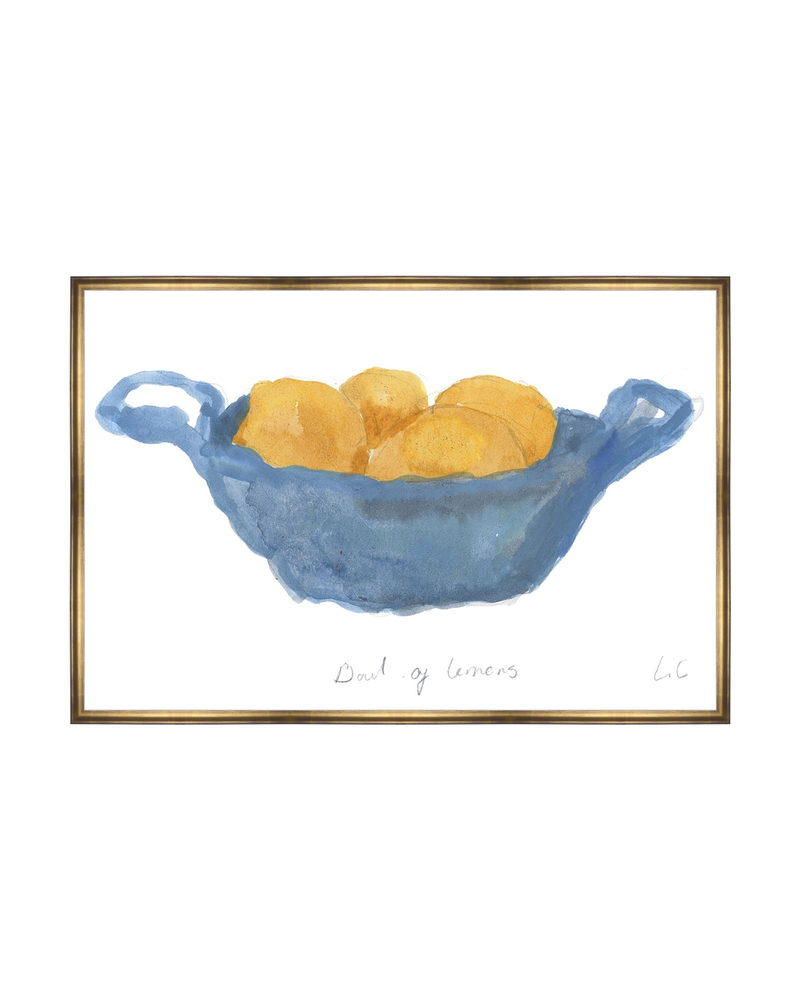 Bowl of Lemons