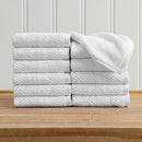 100% Cotton Woven Texture Bath Towel Set - Marbella Collection by Great Bay Home
