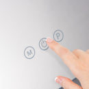 15 Led Light Bulb Horizontal Hollywood Makeup Mirror - 25" X 20”