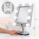 Melrose Lighted Makeup Mirror with Magnification & Bluetooth Speaker