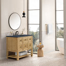 James Martin Breckenridge 36" Single Bathroom Vanity, Light Natural Oak