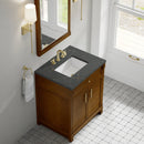 James Martin Bellshire 30" Single Bathroom Vanity, Honey Oak
