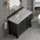 James Martin Brookfield 48" Single Bathroom Vanity, Black Onyx