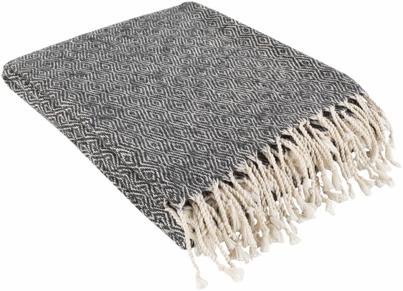 Hartl Medium Gray Throw