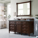 James Martin Brittany 60" Single Bathroom Vanity, Burnished Mahogany