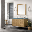 James Martin Laurent 48" Dual Mount Single Bathroom Vanity, Light Natural Oak