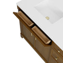 James Martin Bellshire 72" Double Bathroom Vanity, Honey Oak