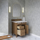 James Martin Brittany 30" Single Bathroom Vanity, Pecan