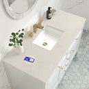 James Martin Chicago 48" Single Bathroom Vanity, Glossy White