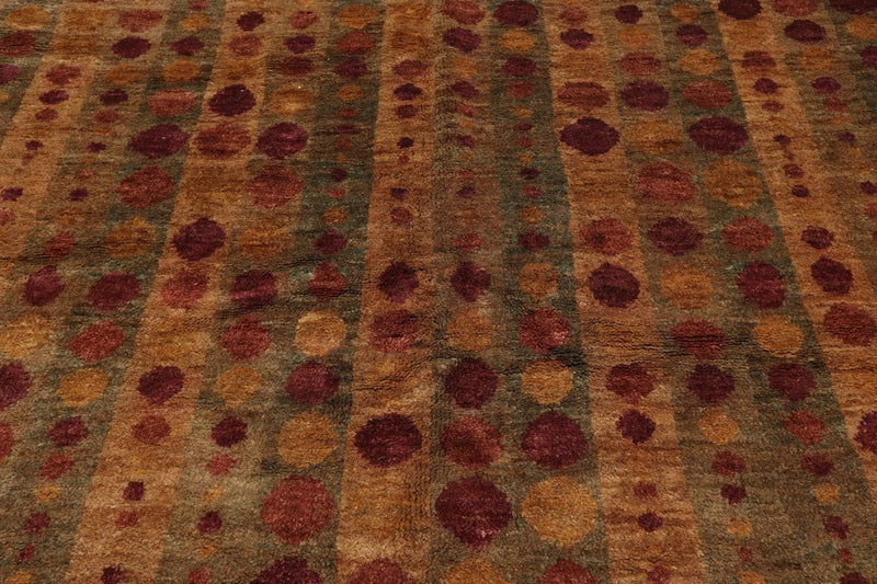 9' x 12' Hand Knotted 100% Jute Thick Pile Oriental Area Rug Modern Tan