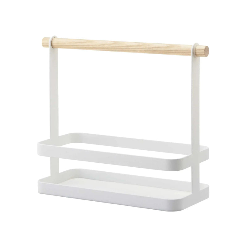 Tabletop Storage Caddy - Steel + Wood, photo 3 of 5