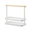 Tabletop Storage Caddy - Steel + Wood by Yamazaki Home