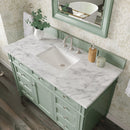James Martin Brittany 48" Single Bathroom Vanity, Sage Green