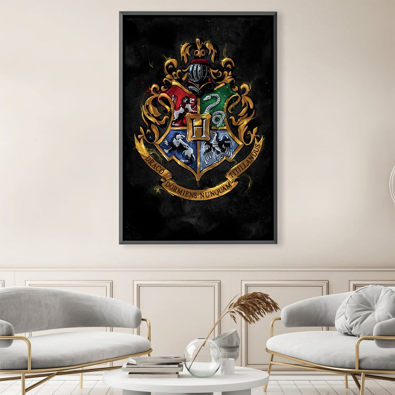 Hogwarts Crest Canvas