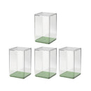 Acrylic Display Case 4PCS Upgraded Large 125mm Clear Blind Box Display Case - Dustproof Acrylic Organizer