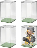 Acrylic Display Case 4PCS Upgraded Large 125mm Clear Blind Box Display Case - Dustproof Acrylic Organizer
