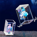 Acrylic Display Case 4PCS Upgraded Large 125mm Clear Blind Box Display Case - Dustproof Acrylic Organizer