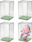 Acrylic Display Case 4PCS Upgraded Large 125mm Clear Blind Box Display Case - Dustproof Acrylic Organizer