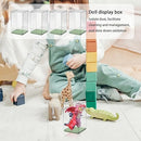 Acrylic Display Case 4PCS Upgraded Large 125mm Clear Blind Box Display Case - Dustproof Acrylic Organizer