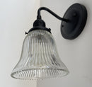 Antique Bell Glass Wall Sconces