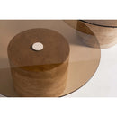 Athena Travertine Marble Coffee Table Set