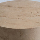 Opium Travertine Marble Coffee Table Set