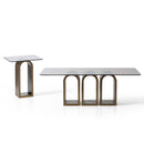 Palermo Brass Coffee Table Set