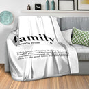 Home Family Love B Blanket
