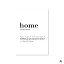 Home Family Love Canvas