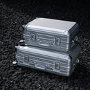 TREVA Aluminum Suitcase Silver by MVST