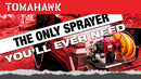 1.6HP Skid Sprayer Barrel Mount Only with Honda GX35 100ft Hose and 500 PSI Pump for Pest Control