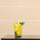 Caramel Glossy Subway Ceramic Tiles 4x12