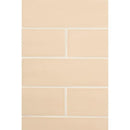 Caramel Glossy Subway Ceramic Tiles 4x12