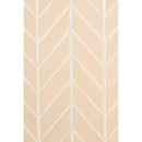 Caramel Glossy Chevron Ceramic Tiles 2x6