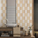 Caramel Glossy Picket Ceramic Tiles 3x6