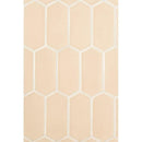 Caramel Glossy Picket Ceramic Tiles 3x6