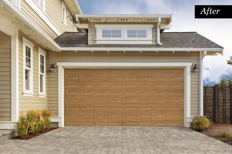 Giani Honey Oak Wood Look Kit for Garage Doors