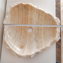 Handcrafted Honey Onyx Translucent Natural Stone Vessel Sink 19 Inch