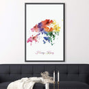 Hong Kong Rainbow Canvas