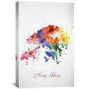 Hong Kong Rainbow Canvas