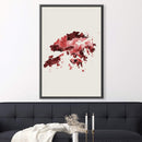 Hong Kong Watercolor Canvas