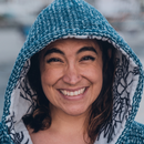 Blanket Hoodie | Indigo Surf Poncho | 100% Cotton Wearable Blanket Robe | As Seen on Netflix's Beef Season 2 by West Path