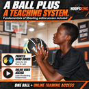 Hands on Shooter Basketball w- Hand Placement